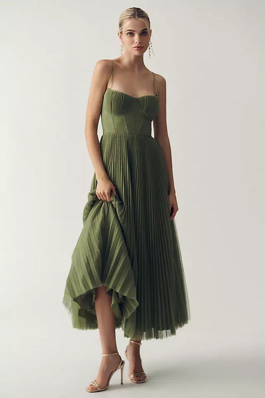 Catherine™ - Plissiertes Tüllkleid