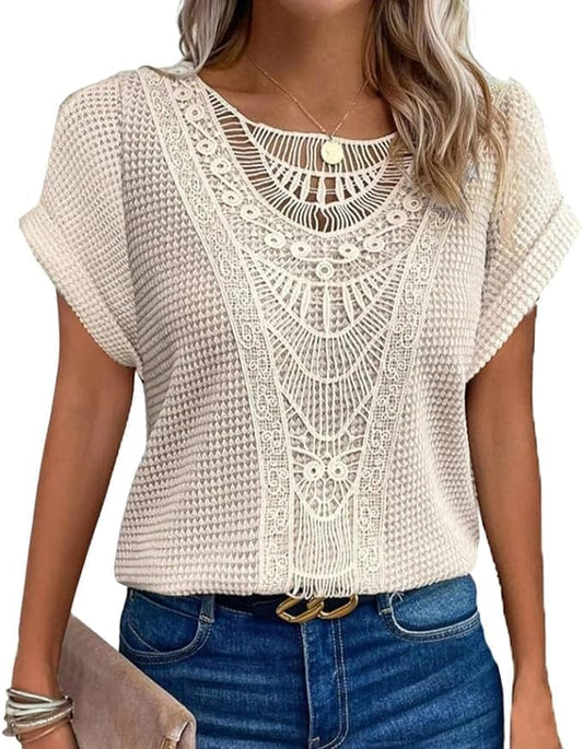 Karin™ - Elegante Bluse im Ibiza-Stil